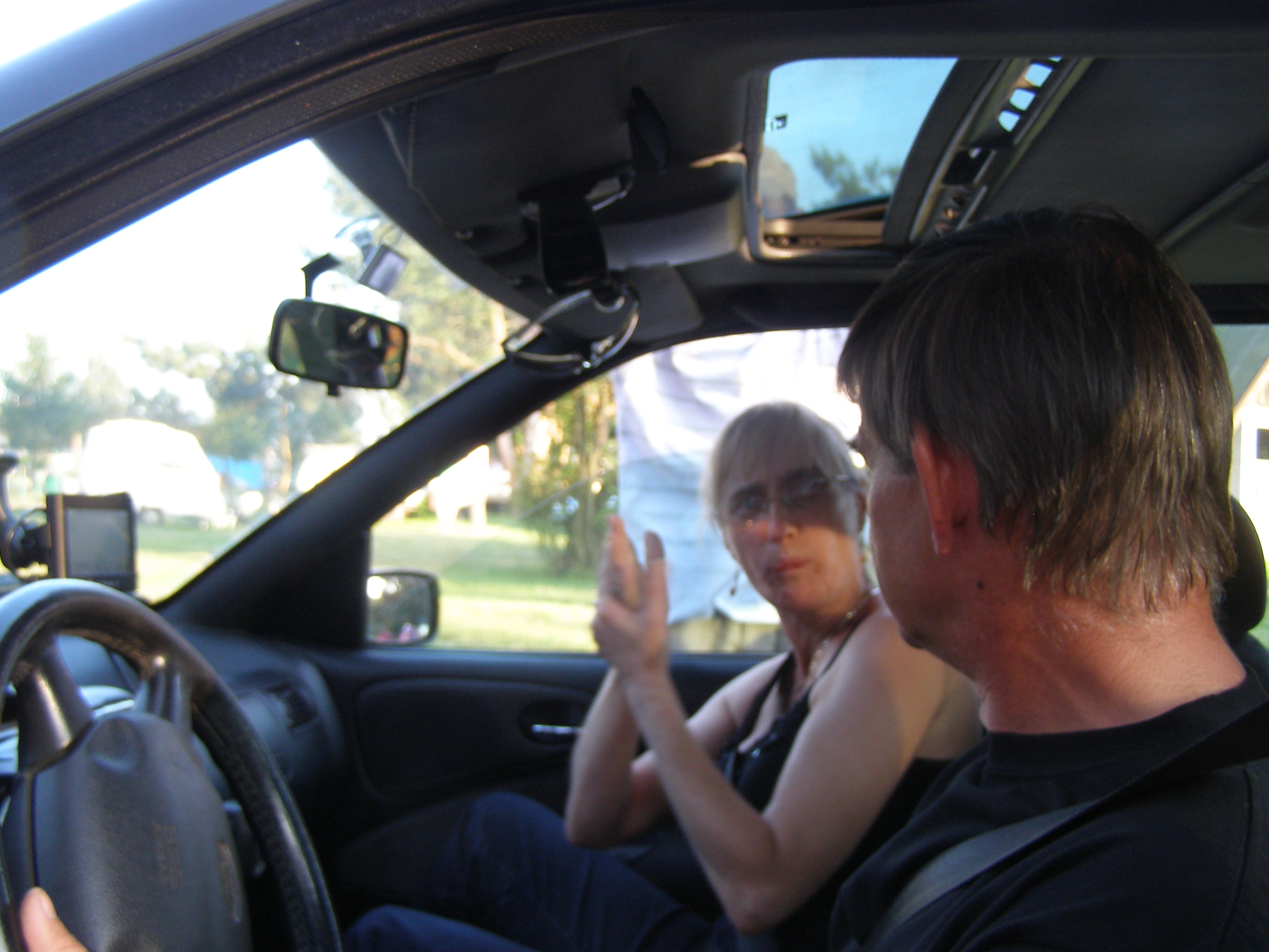 Pożegnanie i wyjazd Jamszoła z Dorotą i NoNama