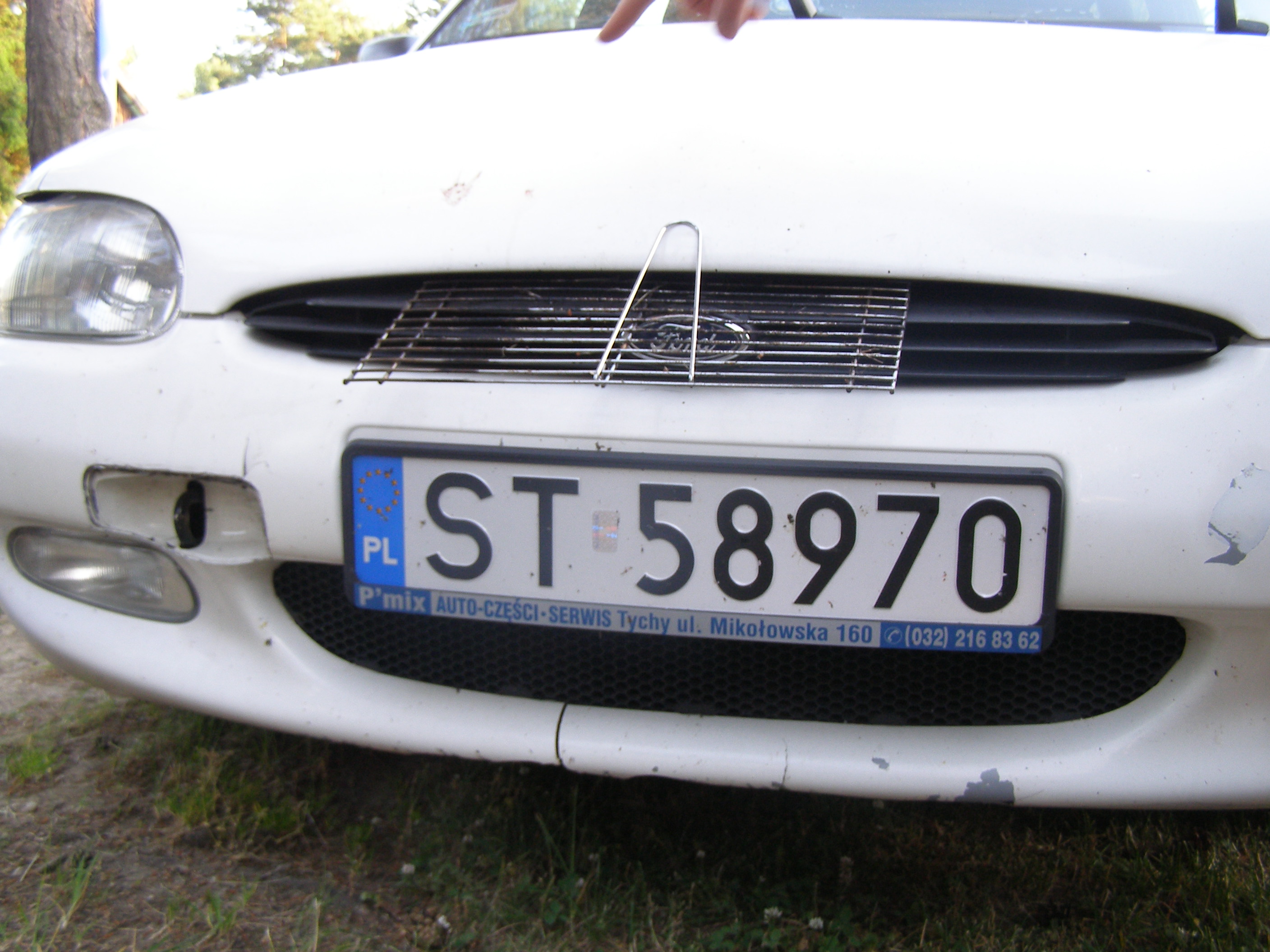 Pierwsza przymiarka grilla