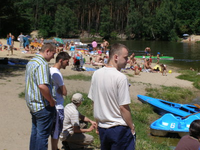 Niedzielna wycieczka nad jezioro