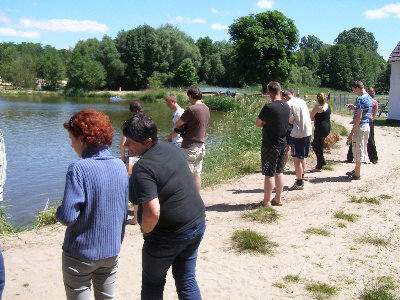 Niedzielna wycieczka nad jezioro