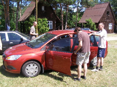 Pożegnanie i wyjazd Lorda z Agnieszką, Yanka z Yasią i Adasia
