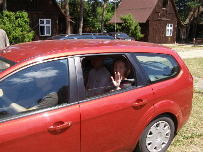 Pożegnanie i wyjazd Lorda z Agnieszką, Yanka z Yasią i Adasia