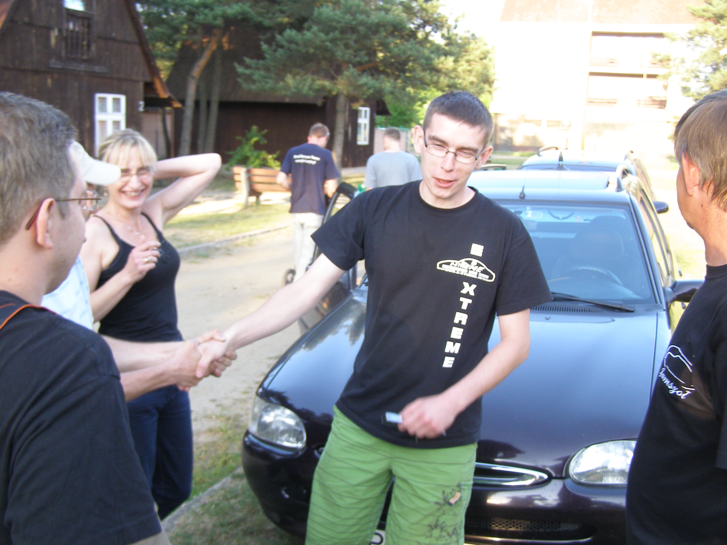 Pożegnanie i wyjazd Jamszoła z Dorotą i NoNama