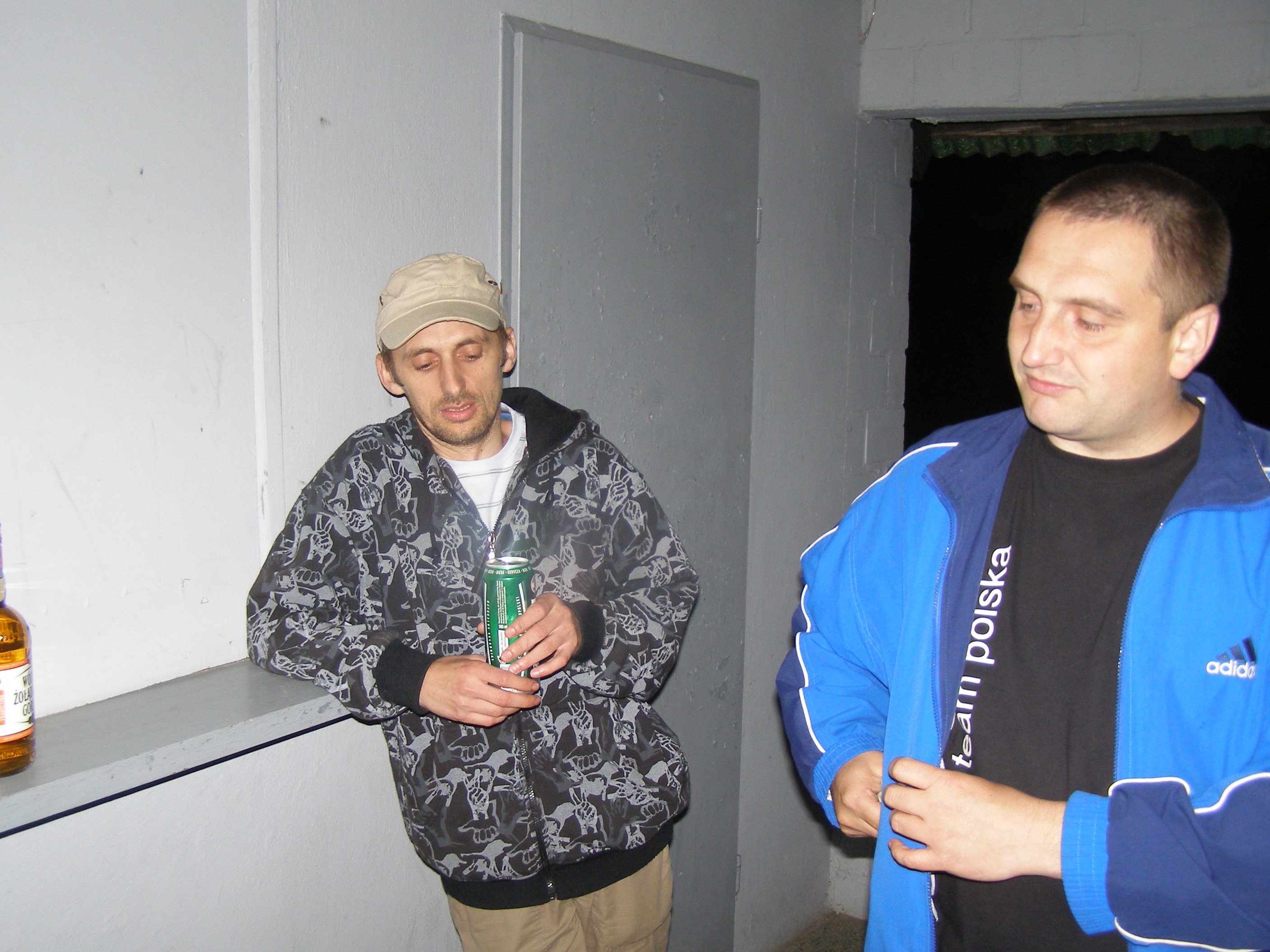 Imprezka na środku ośrodka.