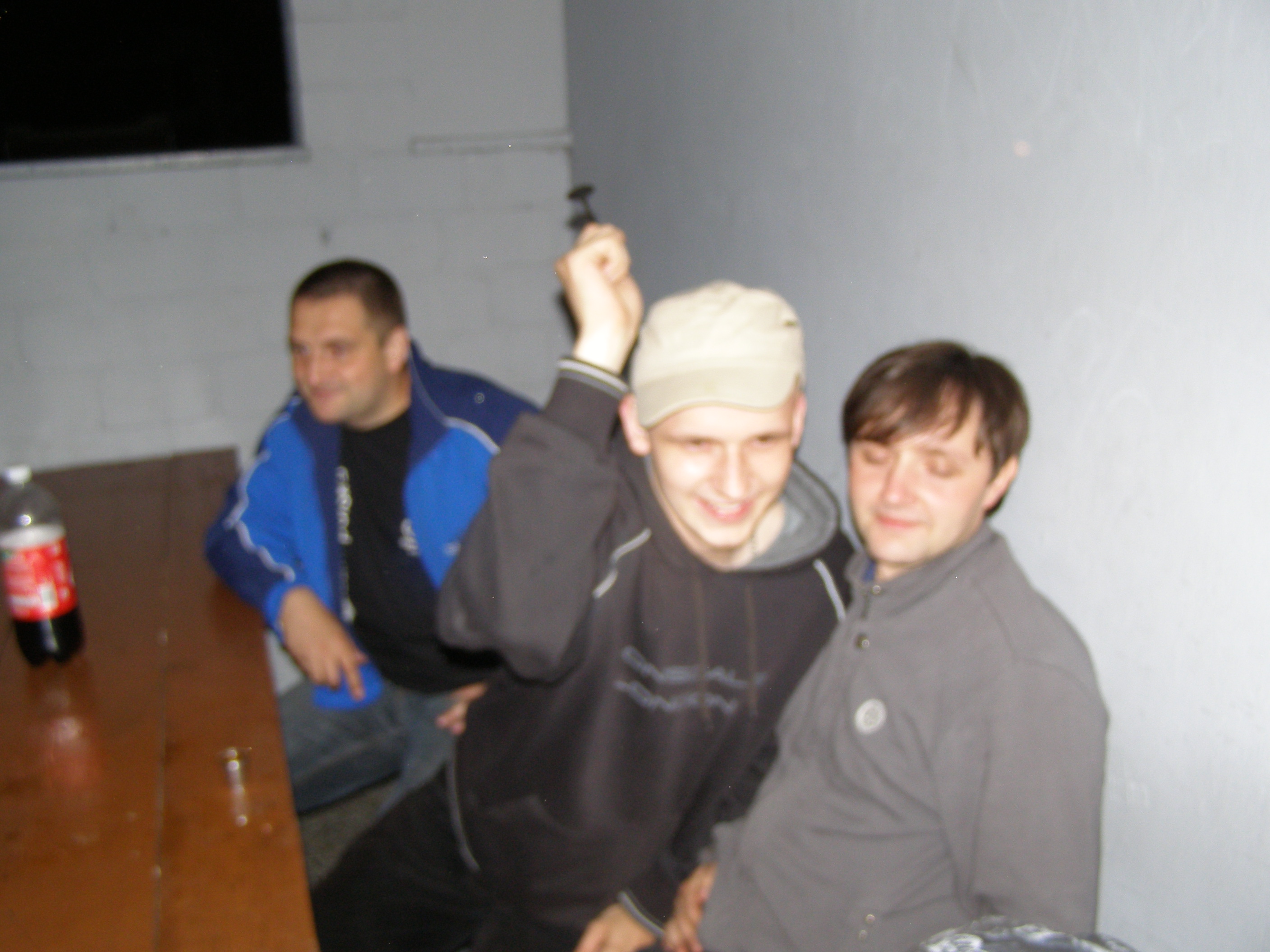 Imprezka na środku ośrodka.