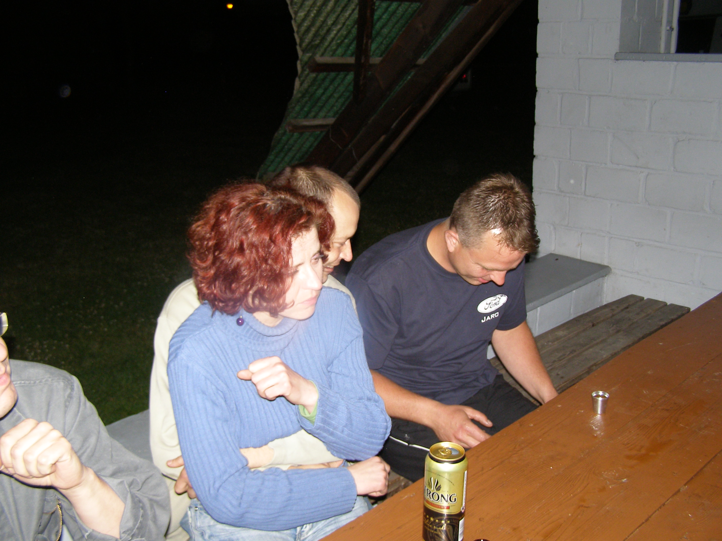 Imprezka na środku ośrodka.