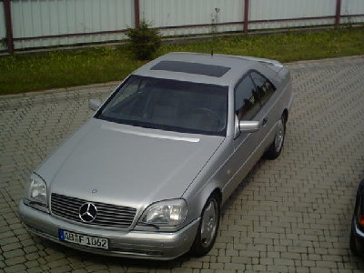 A oto właśnie ten Merc którym jechałem. POZDRO