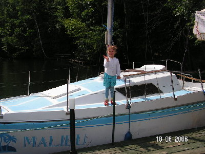 DARIA NAM ODPŁYWA JACHCIKIEM :)