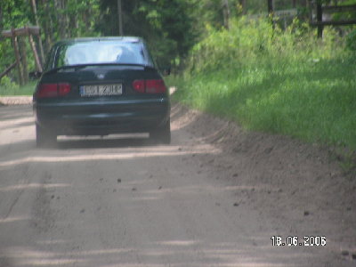 A TU SIMO PRóBUJE SWOIM 1.6 16V ZOSTAWIĆ NAS W TYLE :) NIESTETY 1.8 TD RZˇDZI :)