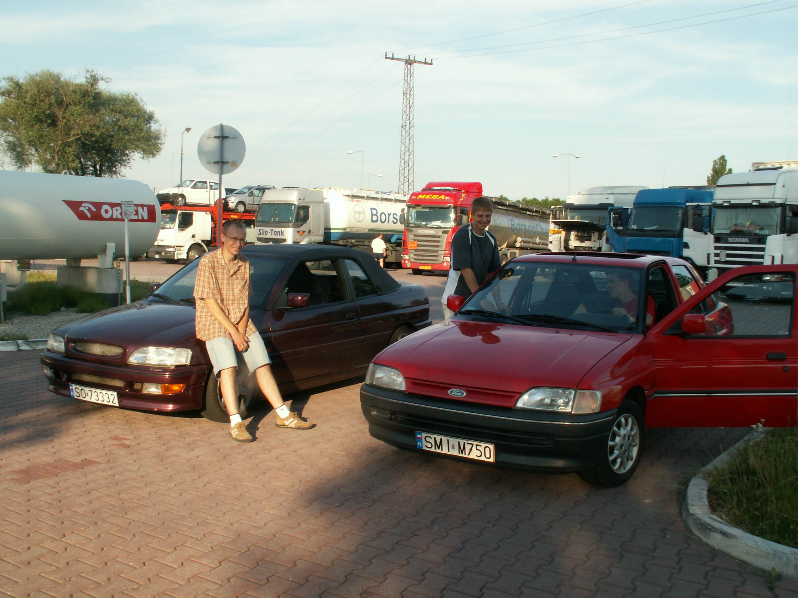 Ja i kumpel Patryka (sorki ale zapomniałem jak masz na imię)