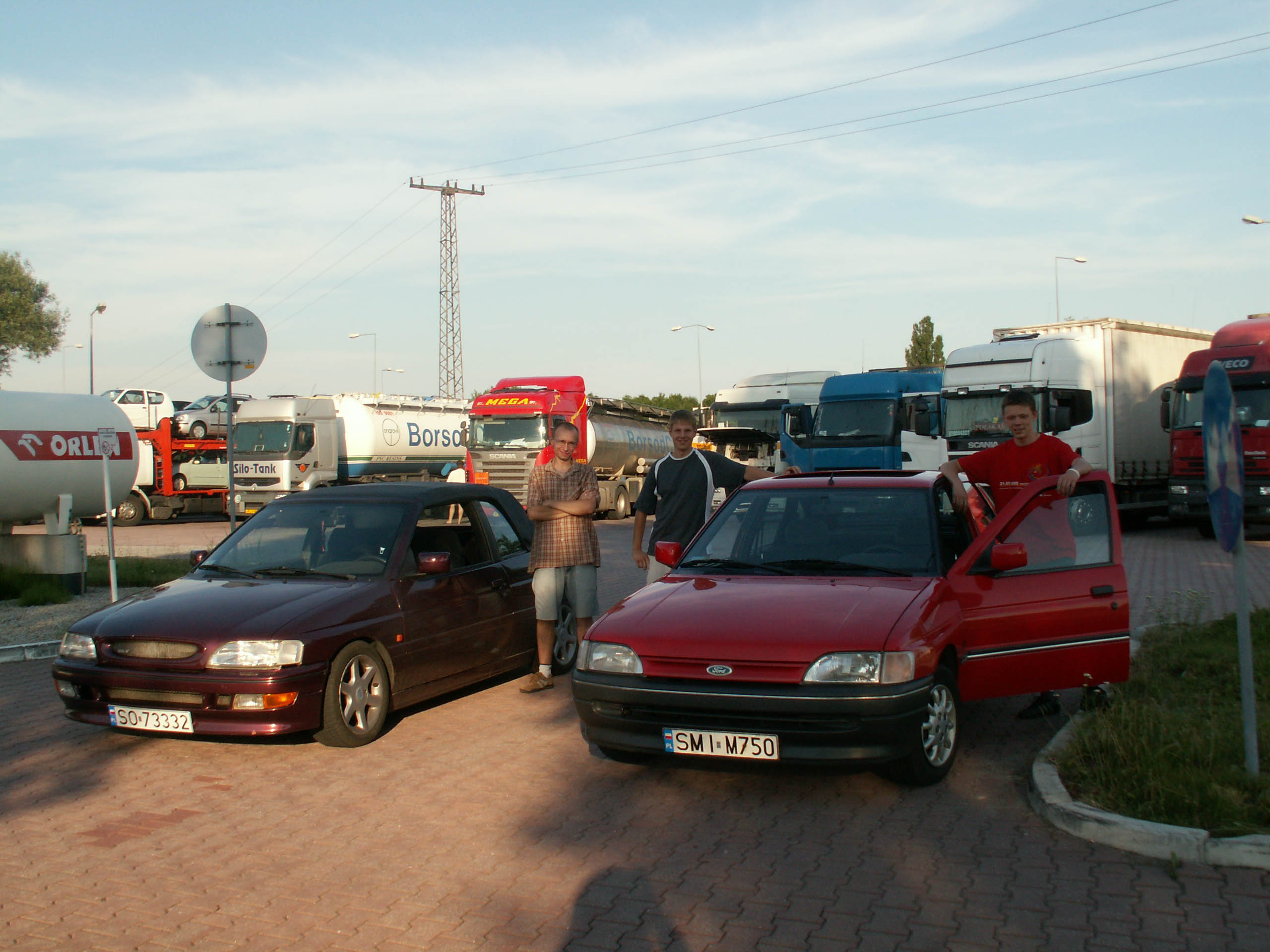 Męska część spotu (damska nie chciała sie fotografować)