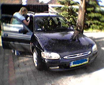 Moje autko niestety zdjęcie z kiepskiego telefonika