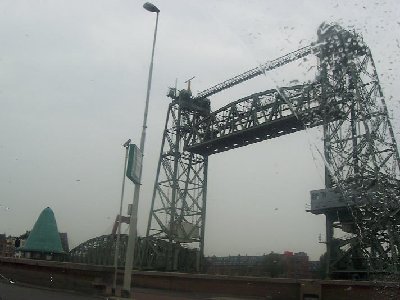 Most kolejowy (!!!) w Roterdamie