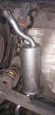 Wydech końcowy na swoim miejscu