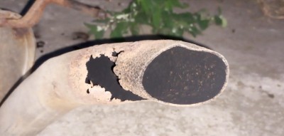 Początki degradacji wydechu