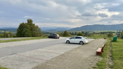 Punkt widokowy w Lutowiskach