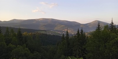 Widok na Gorgany