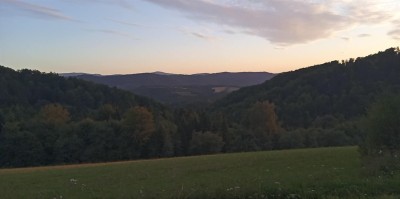 Widok na polskie Bieszczady