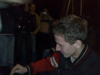 Kowal zastepowal Darka przy grilu :)