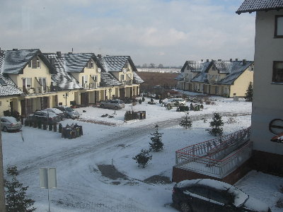 Strona północna z widokiem na autostrade A4